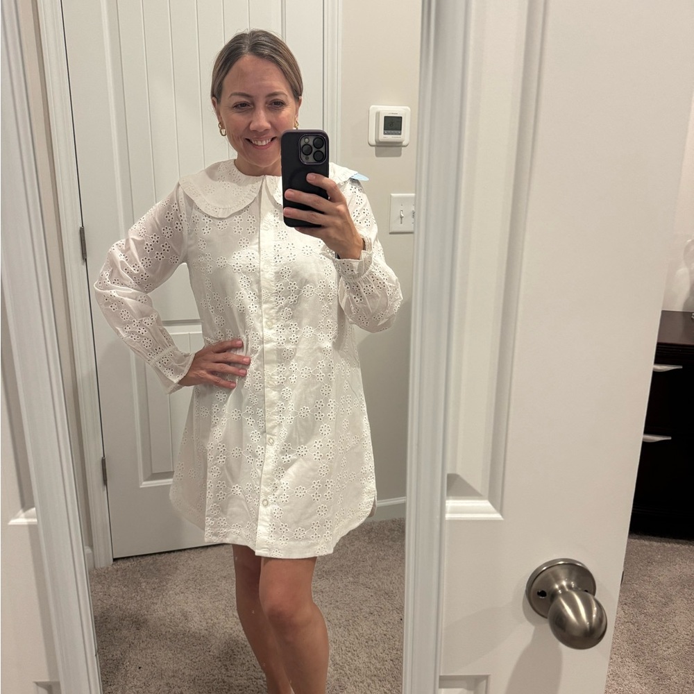 Hill House Evelyn Eyelet Dress